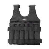 20Kg 50Kg Loading Weighted Vest Adjustable Exercise Training Fitness Jacket Gym Workout Boxing Vest Sand Fitness Waistcoat