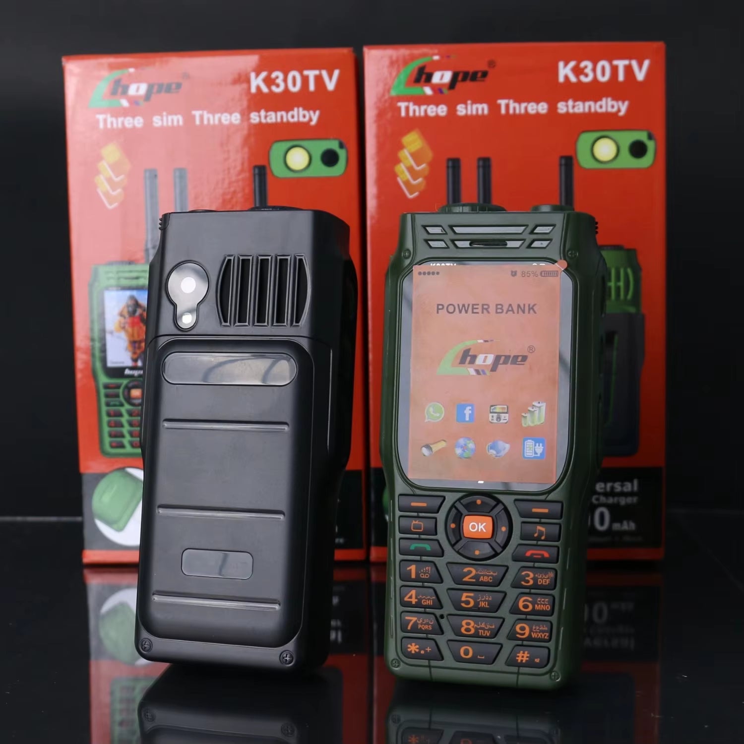Unlocked Shockproof Outdoor Phone with Enhanced Signal, SOS Feature, FM Radio, Long-lasting Battery, and Durable Design for Hunting