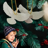 New Year Festival Ornament Doves Style Friendship Doves - Home Alone Home Ornaments- Best Gift for Someone Special
