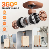 4/6 Piece Luggage Set with Spinner Wheels & TSA Lock, Carry on Luggage Hardshell ABS+PC, Travel Collection Suitcases Sets