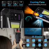 Unihertz  Tank 3S Rugged Smartphone with Integrated Projector, 5G Connectivity, 24/32GB RAM, 256/512GB Storage, Dimensity 8200 Processor, and 64MP Night Vision Camera