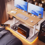 MCQ Electric 63"x24" Ergonomic Height Adjustable Standing Desk for Home Office and Gaming Workstation