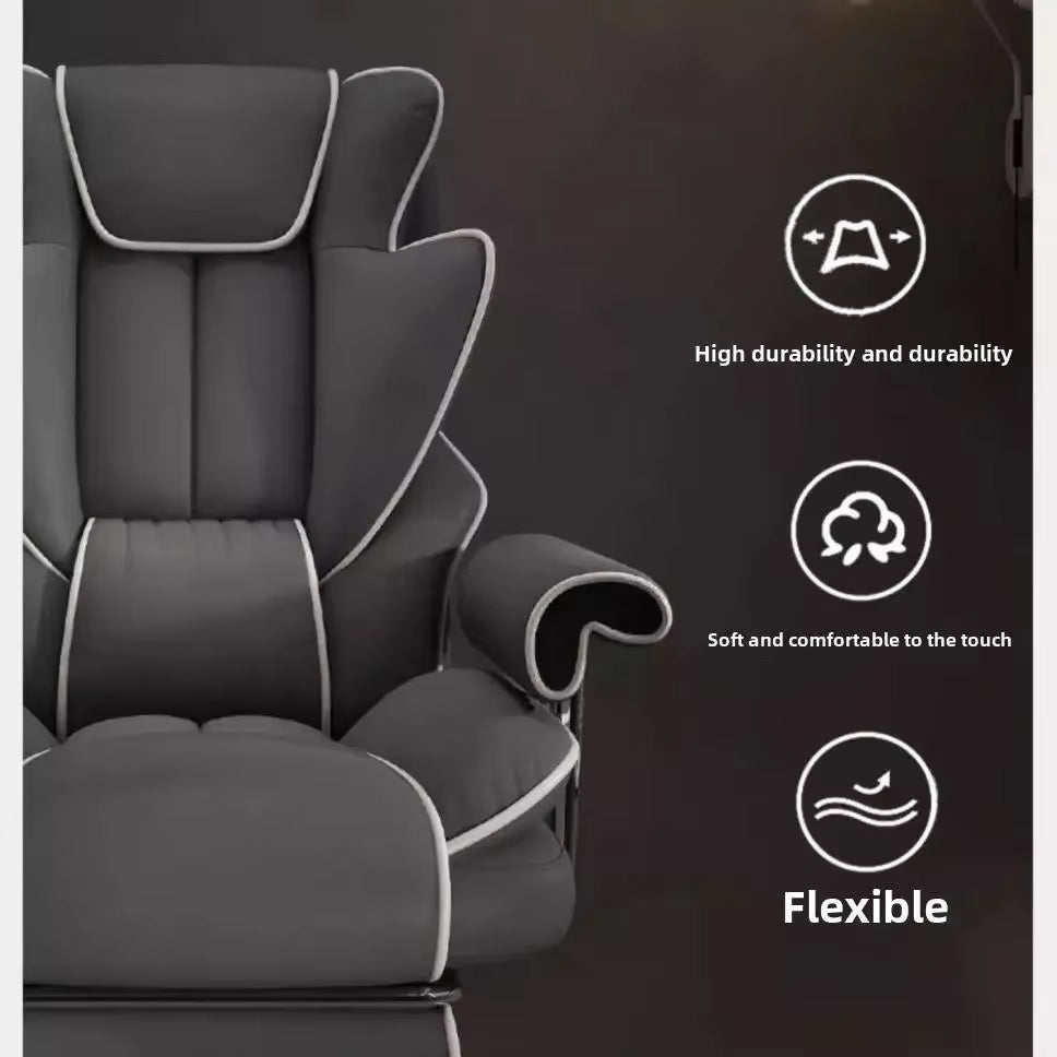 Voice Gaming Chair Comfortable Office Home Computer Gaming Sofa Chair Work Study Backhear Swivel Chair
