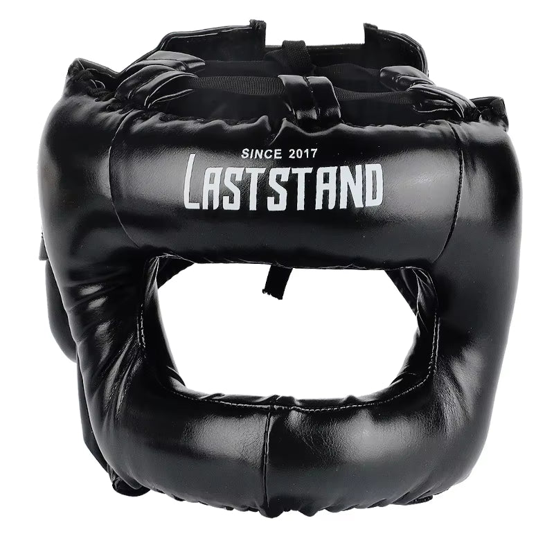Boxing Helmet Sanda Training Head Protector Guard Boxing Muay Headgear Thai Helmet Kickboxing Head Gear Protective GYM Equipment