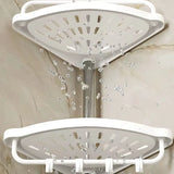1 Piece Corner Shower Bar - Shower Bar Organizer, Floor Standing Shower Towel Rack Corner Waterproof, Suitable for Bedrooms