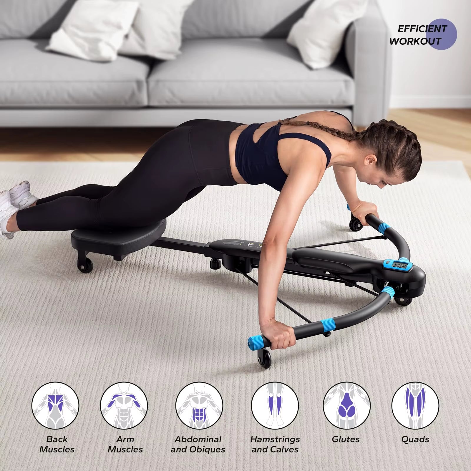 Core Trainers Ab Machines Rowing Machine Belly Training Dragonfly Machine for Home Gym Multifunctional Fitness Equipment