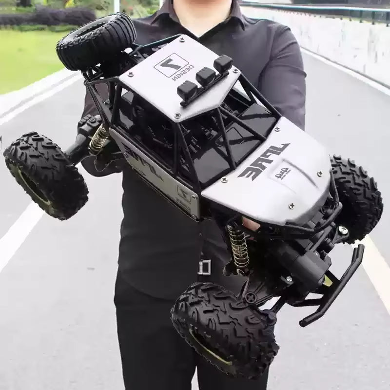 24/28Cm Remote-Controlled Off-Road Vehicle Toy Car Rechargeable Four-Wheel Drive Alloy Climbing Car Children'S Race Xmas Gifts