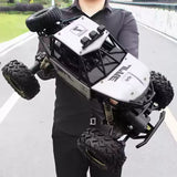 24/28Cm Remote-Controlled Off-Road Vehicle Toy Car Rechargeable Four-Wheel Drive Alloy Climbing Car Children'S Race Xmas Gifts
