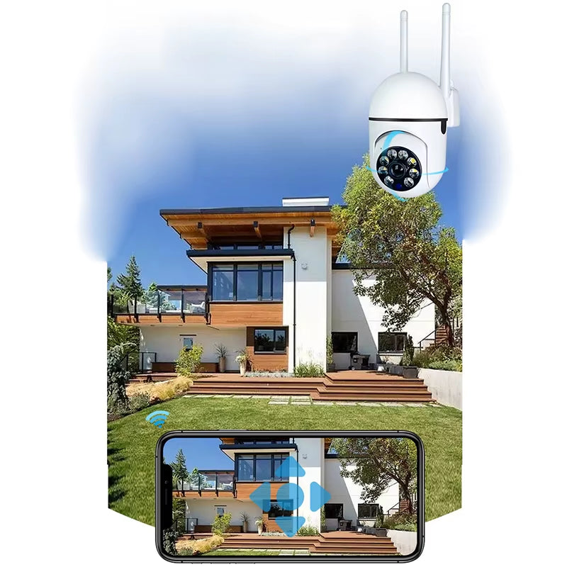 1080P HD PTZ 2.4G WIFI IP Camera Audio CCTV Surveillance Cam Outdoor Night Vision Wireless Waterproof Security Protection