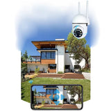 1080P HD PTZ 2.4G WIFI IP Camera Audio CCTV Surveillance Cam Outdoor Night Vision Wireless Waterproof Security Protection