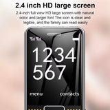 GSM 2G Bar Phone G600 Dual SIM with 6800mAh Battery, SOS Function, Large Keypad, 2.4-Inch Display, Ideal for Seniors, MP3 Recorder