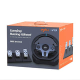 V9 Volante PC Steering Wheel Gaming 270°/900° Racing Wheel for PS4/PS3/PC Windows 7,8,10,11/Switch/Xbox One/Xbox Series X/S