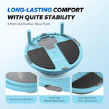 MERACH Balance Ball Trainer, 18 Inch Half Exercise Ball with Resistance Bands and Foot Pump, Half Yoga Ball