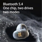 OHR206 Clip-On OWS Bluetooth Earphpones IP5 Waterproof Dolby Sound Quality AAC/SBC Wireless Sports Bluetooth 5.4 Headphones