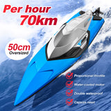 S2 Rc High Speed Boat 70Km/H Horsepower Electric Speedboat Double Seal Waterproof Water-Cooled Motor Outdoor Boats Toys for Boys