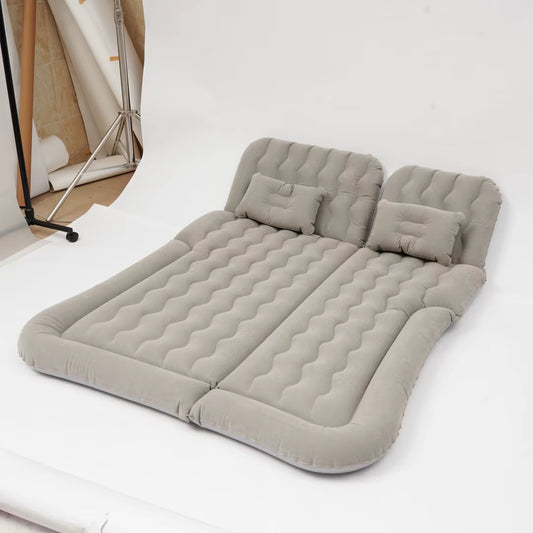 SUV Air Mattress with Pillows, Thickened Inflatable Car Bed Set, for Comfortable Camping & Travel Sleep for Road Trip & Outdoor