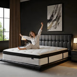 Store 12 Inch Queen and King Full Size Multilayer Hybrid Mattresses in a Box Medium Firm and Individual Pocket Springs