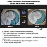 Nordic Abstract Geometric Carpets for Living Room Plush Decoration Home Retro Non-Slip Floor Mat Washable Bedroom Cloakroom Rugs