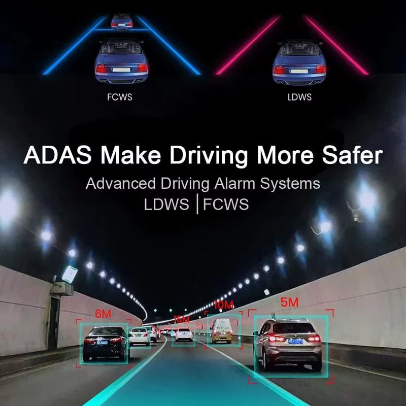 1080P Car DVR Dash Cam for Cars WIFI Android Multimedia Video Recorder Car Camera ADAS for Android Auto Car Accessory