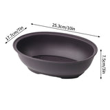 Rectangular Bonsai Training Pots Plastic Flowerpot with Drainage Tray Succulent Plants Pot Bonsai Plants Growing Pots Home Decor