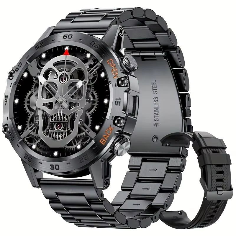 Smart Watch New1.39" Bluetooth Call Men Outdoor Sport Fitness Heart Rate Health Monitoring Smartwatch for Android IOS Phone