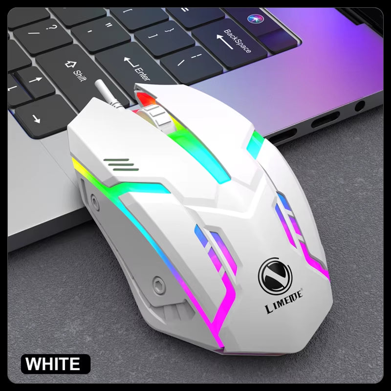 S1 Mouse USB Wired Mouse Computer Laptop Gaming Office Luminous Mouse