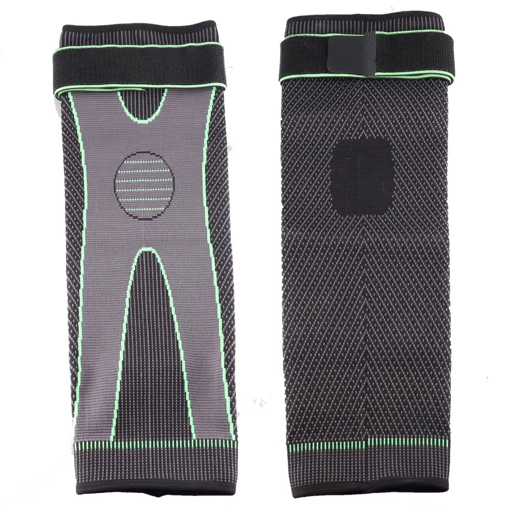 Drop Ship from USA Elasticity Long Knee Protector Brace Leg Sleeve Knee Pads Calf Knee Support Brace Protector Leg Warm Knee