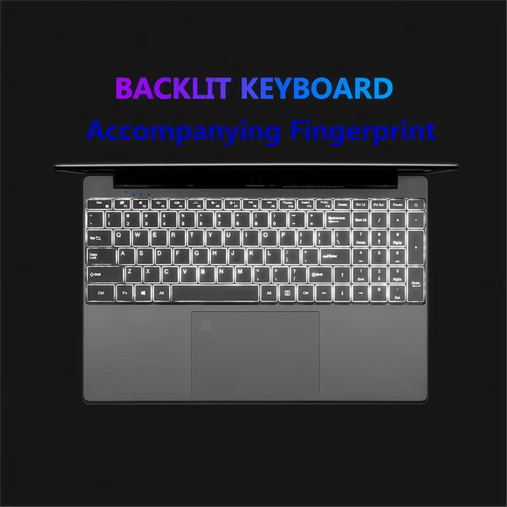 Windows 10 11 Ram 16GB Rom 256GB 512GB 1TB 2TB SSD Ultrabook Computer 2.4G/5.0G Wifi Bluetooth  N5095 Gaming Laptop