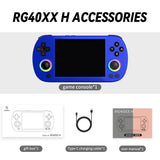 RG40XX H Handheld Game Console 4'' Screen Linux System Joystick RGB Lighting Effect RG40XXH Video Player Trimui Console