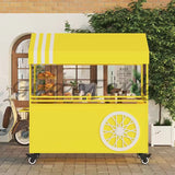 Stall Trolley Mobile Stall Snack Cart Display Stand Night Market Float Outdoor Market Stall