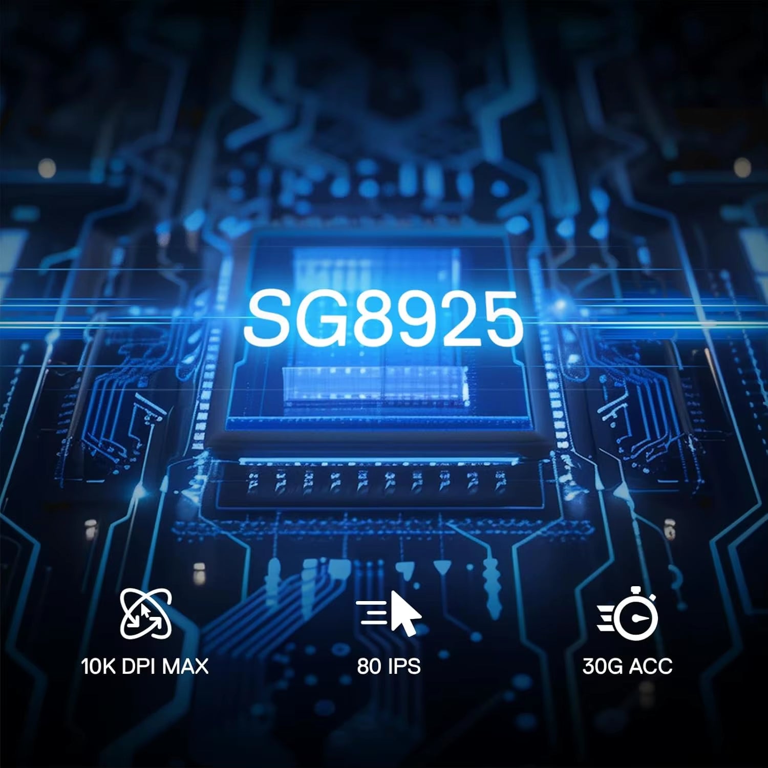 M616 RGB Gaming 10000 DPI Wired Optical 6 Programmable Buttons 8 Backlit Modes Software Supports DIY Keybinds Mouse