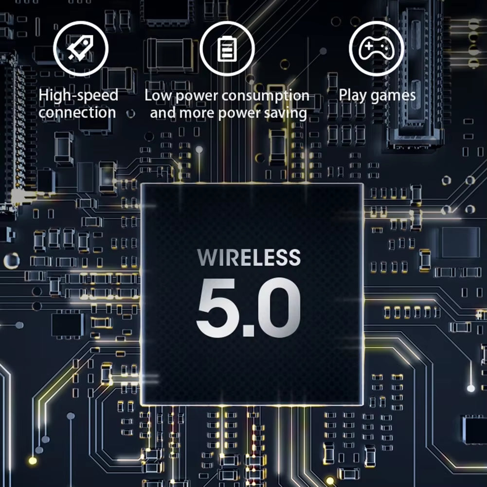 Wireless Headphones Handfree Bone Conduction Headphones Bluetooth-Compatible Comfortable to Wear for Outdoor Sports