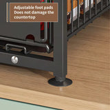 Pull-Out under Sink Storage Rack – 2-Tier Sliding Basket Organizer for Kitchen, Bathroom, Pantry & Household Storage.