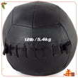 Leatherette Medicine Ball, Durable Construction,12Lb