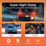 WIFI Dash Cam for Car 2/3 Channel 1080P Video Recorder Dashcam Auto Black Box Car DVR Rear View Camera Car Accessory