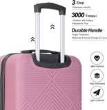 Luggage Sets 2 Piece Suitcase Set ABS Hardside Luggage with Spinner Wheels,Carry on Luggage with TSA Lock(14/20)
