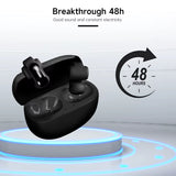 Open Ear Clip Earphones Noise Reduction for Working 17 Different Language Voice Control Waterproof Wireless Earphones