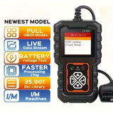 OBD2 Diagnostic Scanner and Voltage Tester for Automotive Engine Fault Codes - Model CY3001