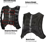 Weighted Vest for Men Women, 16 Lbs, Workout Equipment Strength Training Weight Vest for Training Workout,Jogging, Cardio, Walki