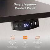 Height Adjustable Electric Standing Desk with Memory Presets and Storage Bag for Home Use