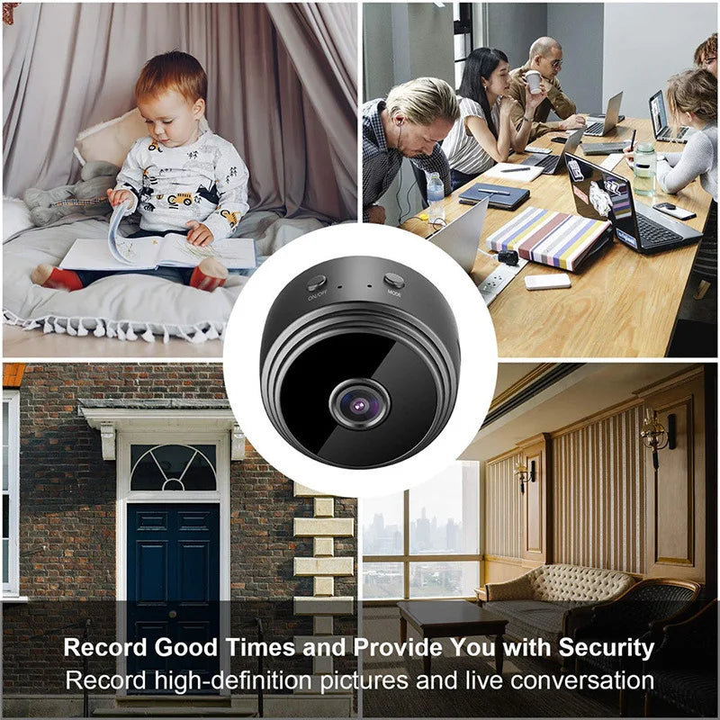 A9 Wifi Mini Camera 1080P Security Monitoringwireless Remote Night Vision Video Surveillancesmart Home Mini DV Cam HD Camera