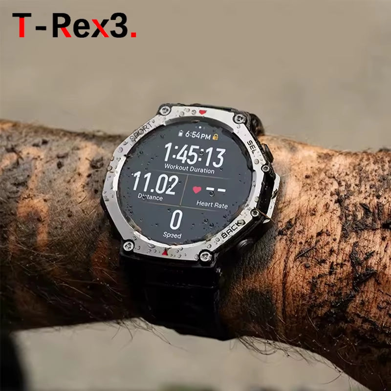 2025 New Military Bluetooth Call Smart Watch Built-In GPS Compass Barometric Altimeter 10ATM Waterproof Sports Smartwatches Men