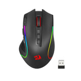 M612 PRO BT & 2.4RGB Gaming Mouse, 8000 DPI Wired/Wireless Optical Gamer Mice 11 Programmable Buttons & 6 Backlit Modes