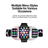 TG08 Smart Watch, 1.85"Smartwatch for Men Women (Answer/Make Call), Fitness Tracker with 100+ Sport Modes, Waterproof Watch.