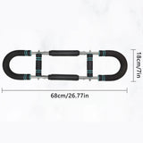 40KG U Shape Hand Gripper Strengths Twister Arm Trainer Power Twister Bar Fitness Equipment for Men and Women Home Workout