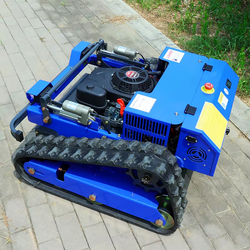 Customized CE EPA All Terrain Lawn Mower, Agricultural Rubber Track Remote Control Robot Lawn Mower