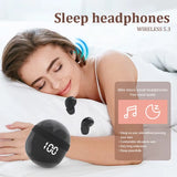 SK18 Heavy Bass Headphones Wireless Bluetooth Earphones Sleeping Headset with Mic Noise Reduction Mini Earbuds for Xiaomi Redmi