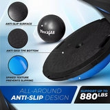 Yes4All 880LBS Half Ball Balance Trainer, Pilates Balance & Stability Ball for Exercises, Home Gym