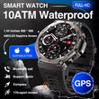 2025 New Military Bluetooth Call Smart Watch Built-In GPS Compass Barometric Altimeter 10ATM Waterproof Sports Smartwatches Men