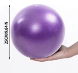 25Cm Yoga Ball Exercise Gymnastic Fitness Pilates Ball Balance Exercise Gym Fitness Yoga Ball Indoor Training Yoga Ball Core